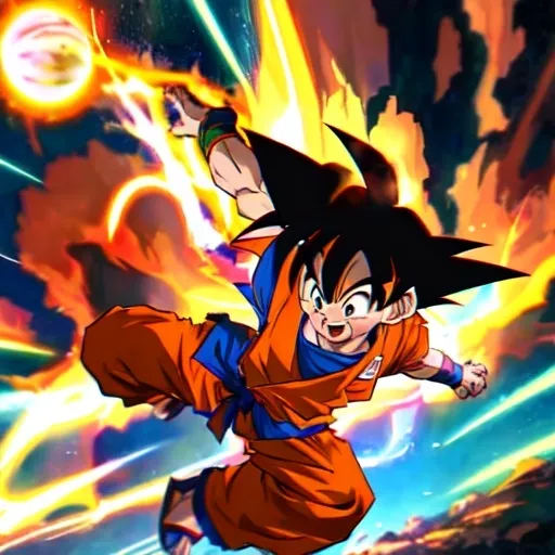 Prompt: goku