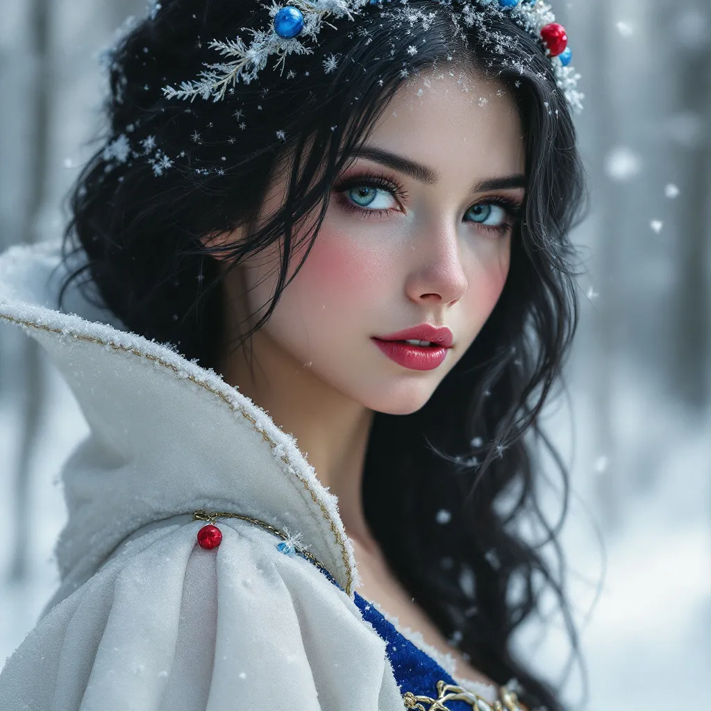 Prompt: Realistic Snow White