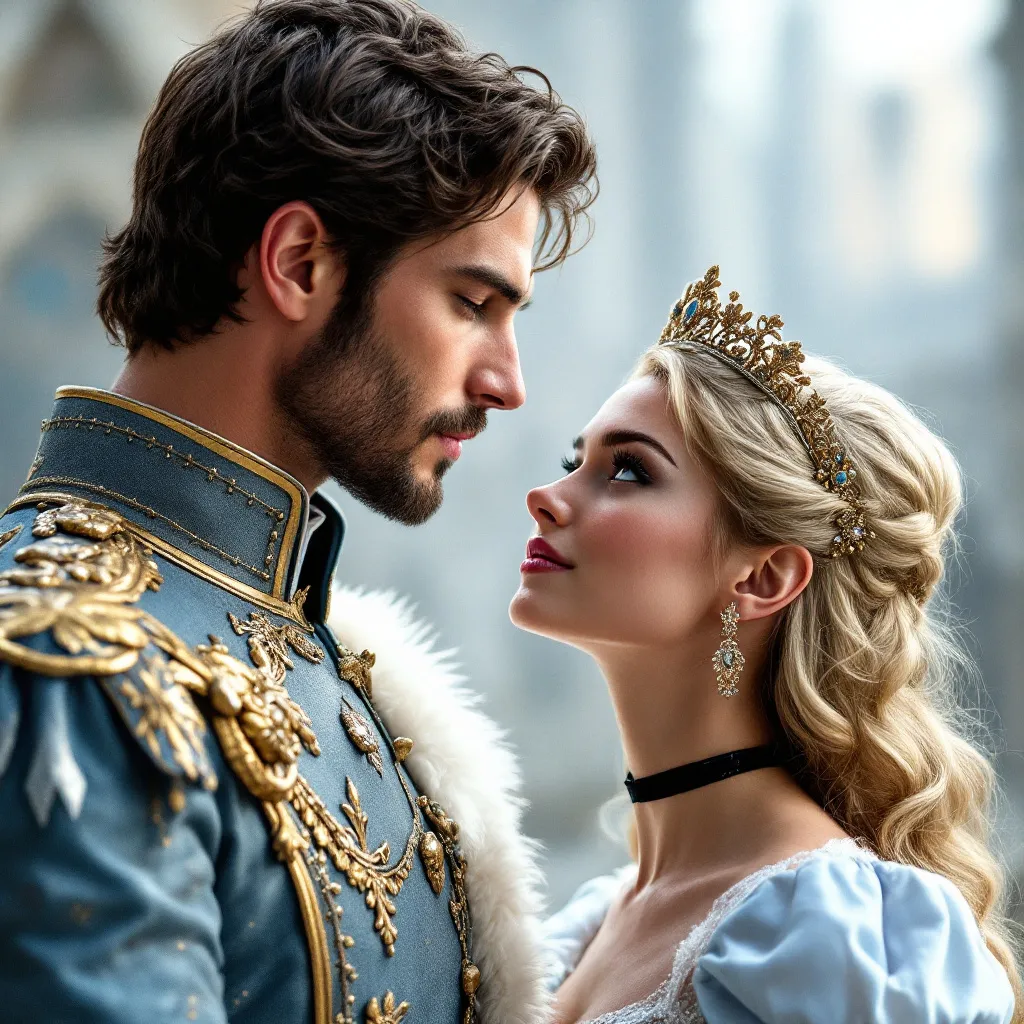 Prompt: Cinderella's Realistic "Prince Charming"