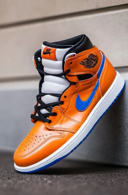 Prompt: Goku inspired jordan 1
