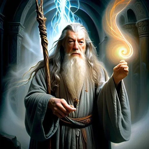 Prompt: (gandalf holding a UML diagram), (magical aura), wise expression, flowing grey robes, intricately detailed staff, (ethereal light), surrounded by swirling mist, (highly imaginative), (vibrant colors), dramatic shadows, mystical energy emanating from the diagram, enchanting background with ancient texts, (ultra-detailed), (fantasy art) ambiance capturing elements of knowledge and wisdom.
Diagram must be square.