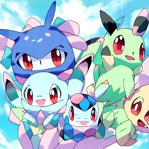 Prompt: cute anime pokemon 7k