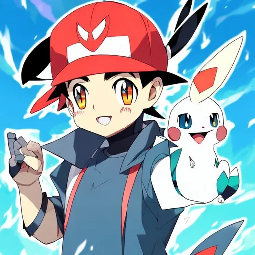 Prompt: ute anime pokemon 7k