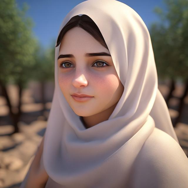 Prompt: beautiful girl in isreal  realistic 9k