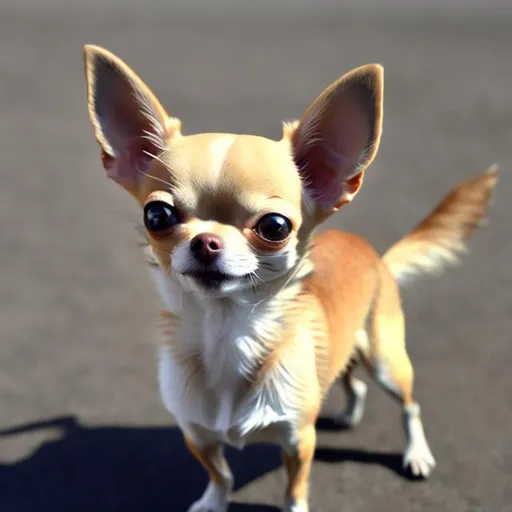 Prompt: pysco chihuahua 