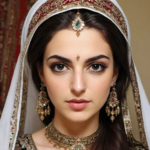Prompt: i need a persian female model 20 years, who pastionet about iran history and culture. she is against goverment and fight for freedom. she is brave and dont afraid from them. she is beautifull like persian prancess. she is unique and like she came from iran history.
a model you design dont have any sign of iran history, especially Kourosh king time.
