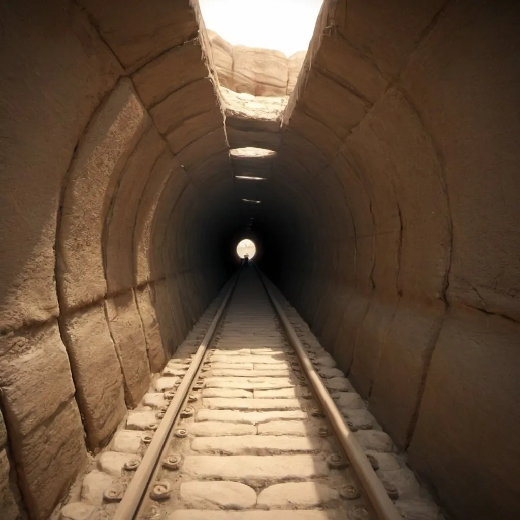 Prompt: hasme una imagen tipo video juego que se vean varios mundos uno el griego, otro el asiatico y otro el egipto, estos mundos que sean como un tunel que tenga tipo colash

