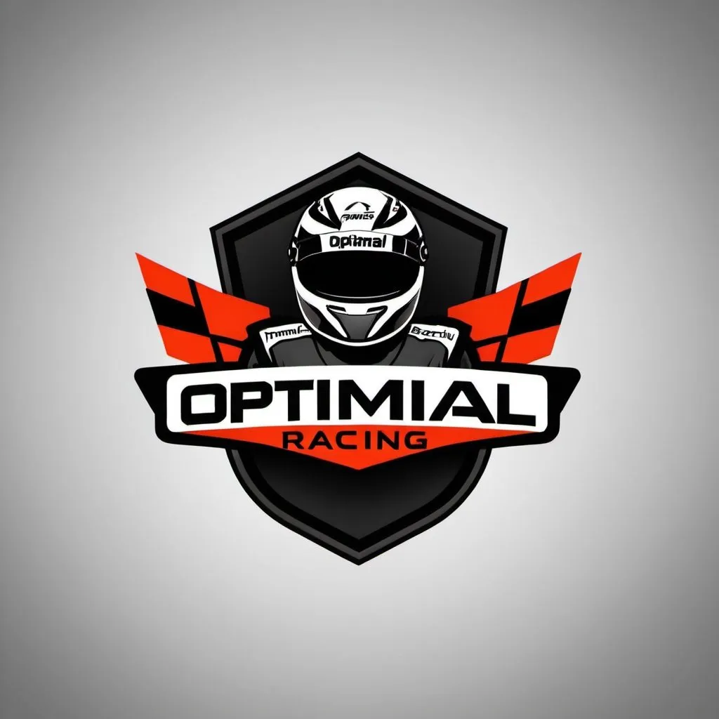 Prompt: Make a logo for a f1 league called optimal racing series