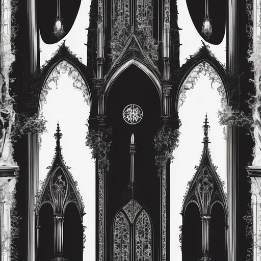 Prompt: HR GEIGER STYLE gothic