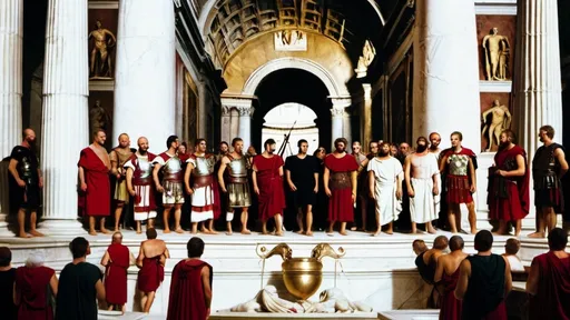 Prompt: the roman government, in 4k HD quality
