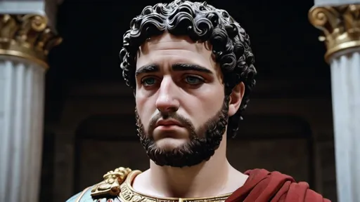 Prompt: Roman emperor Commodus assasinated, in 4k HD quality