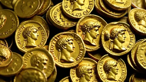 Prompt: bags of roman gold coins, in 4k HD quality