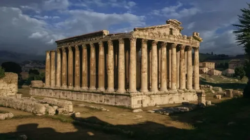 Prompt: The roman temple of Baccus, in 4k HD quality