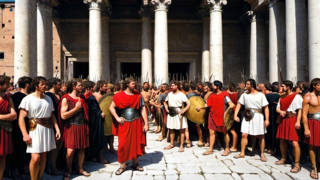 Prompt: social revolts in the roman empire