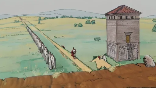 Prompt: The roman Limes Germanicus in 4k HD quality