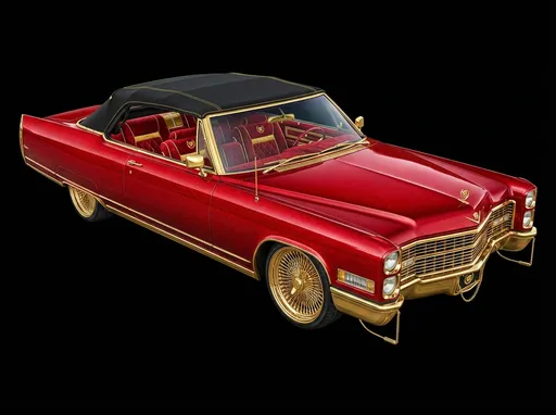 Prompt: pimp up the car in the image