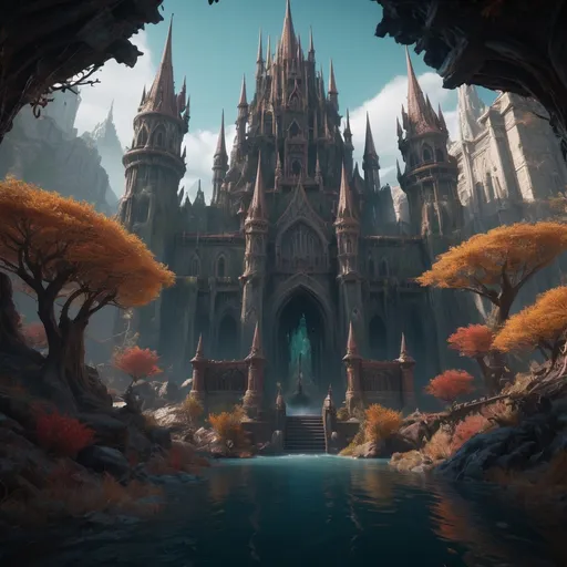 Prompt: detailed matte painting, deep color, fantastical, intricate detail, splash screen, complementary colors, fantasy concept art, 8k resolution trending on Artstation Unreal Engine 5