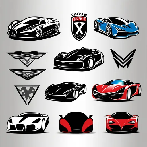 Prompt: super car logo design
