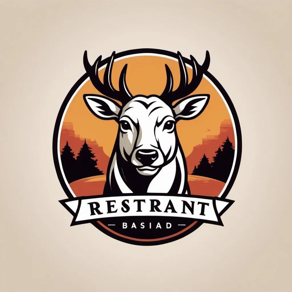 Prompt: Logo of restaurant 
But use a crisp animal
