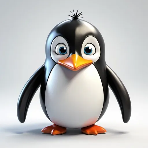 Prompt: cortoonish pinguin