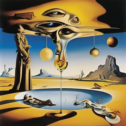 Prompt: Salvador Dalí style vision, surrealist, dreamlike, precise, melting