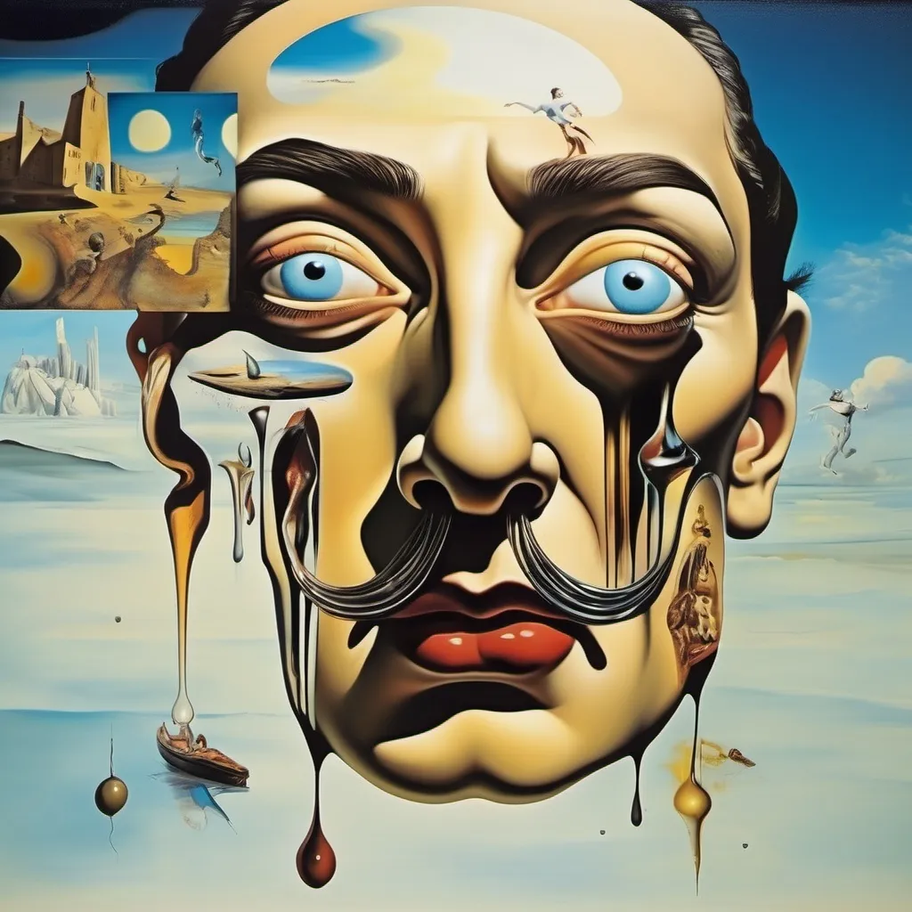 Prompt: Salvador Dalí style vision, surrealist, dreamlike, precise, melting