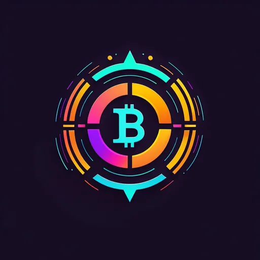 Prompt: (accurately spelled text "Aaron Bennett Crypto"), vibrant logo design, striking color contrast, modern aesthetic, bold typography, eye-catching visuals, suitable for small sizes, high definition details, crisp lines, dynamic elements, streamlined composition, appealing to crypto community, friendly and approachable vibe.