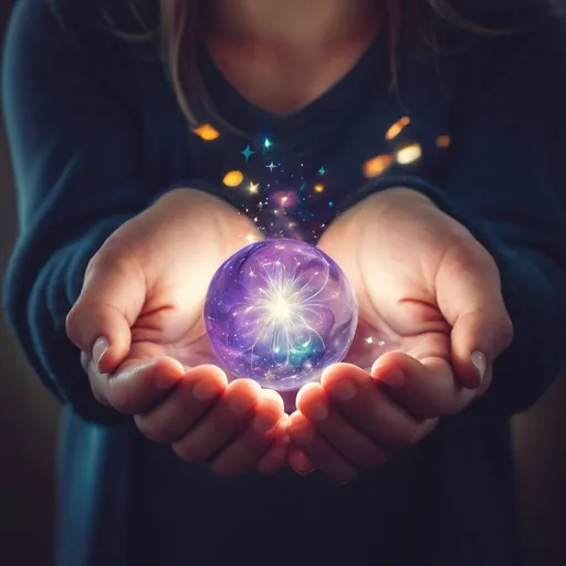 Prompt: Magic in my hands