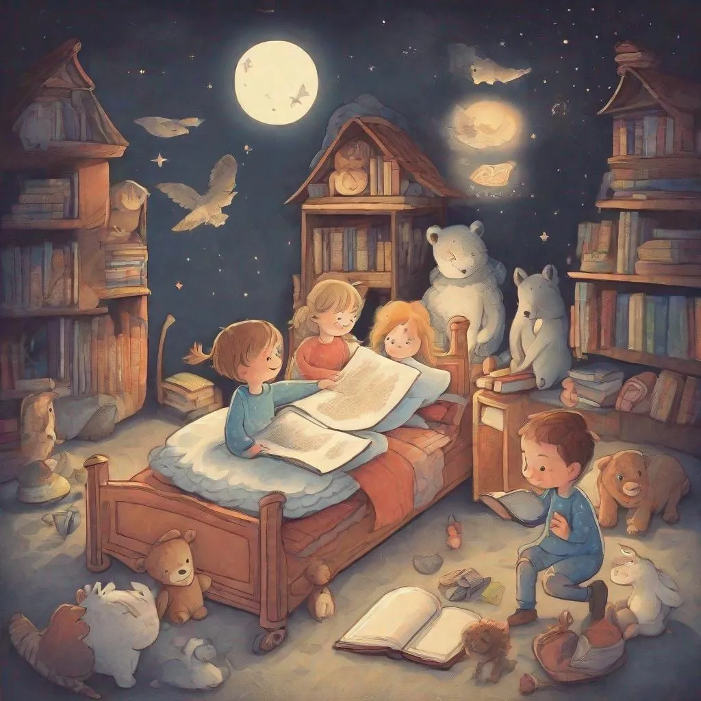 Prompt: children bedtime stories 
