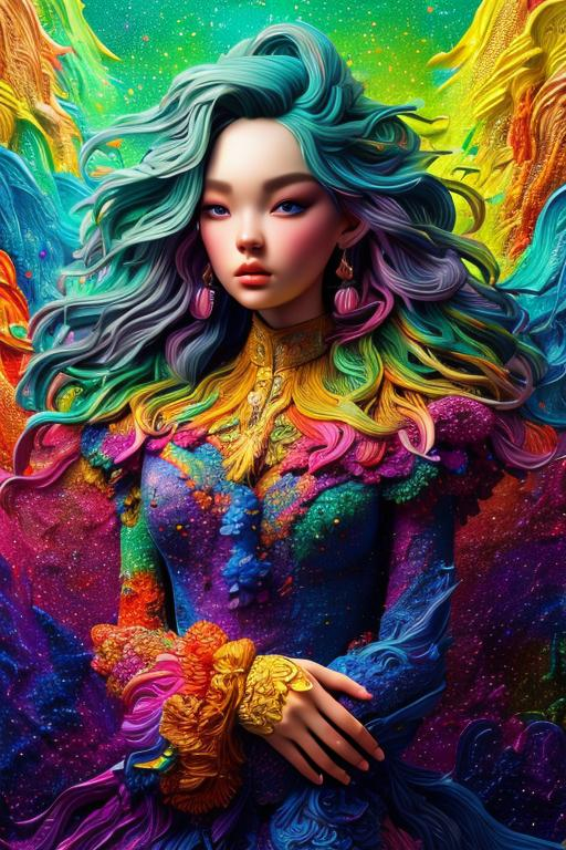 Prompt: with colorful background trending on artstation, 8 k, highly detailed and intricate width:704 height:384