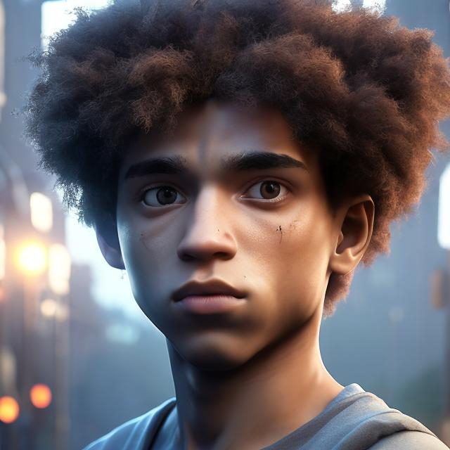 Prompt: <lora:NeuronalConnectionV2:0.75> , realistic shadows, depth of field, bokeh, <lora:add_detail_realistic:1>, 1 teenage, adult (Atlantean :0.7) afro american man, amber eyes, dark brown wedge cut hair, <lora:GoodHands-beta2:0.8>, solo, from front, front view, (full body:0.6), (opened eyes:1.1), detailed background, detailed face, (<lora:kVoidEnergy-000001:0.5>, V0id3nergy, void theme:1.1) , eye tattoo, illusionist, psychic powers, awareness, mind control, hypnosis, enchantment, psychomancy, clairvoyance, mesmerizing, aura, mind portal, mind energy, magical blue psychic energy emanating, updraft, magic in background, ethereal atmosphere,