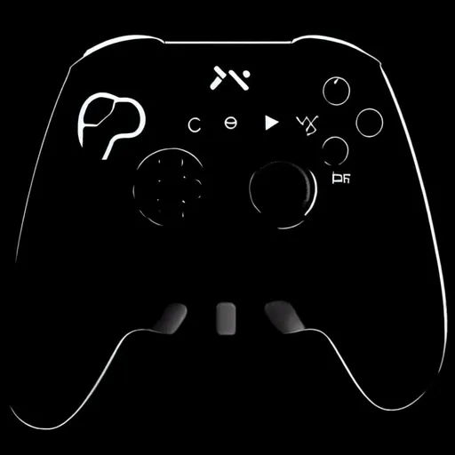 Prompt: controller logo for promotion only