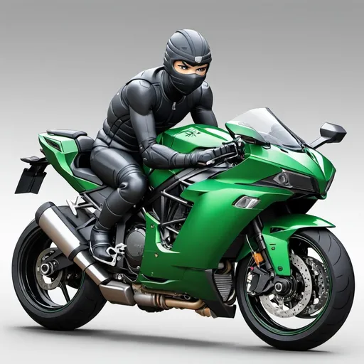 Prompt: ninja h2, anime, with out clothes
