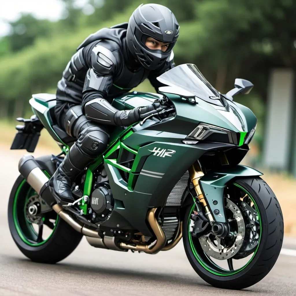 Prompt: ninja h2, anime   