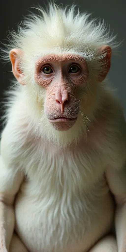 Prompt: Blafard – Albinos long surmised by Europeans to be the result of some kind of simian crossbreeding