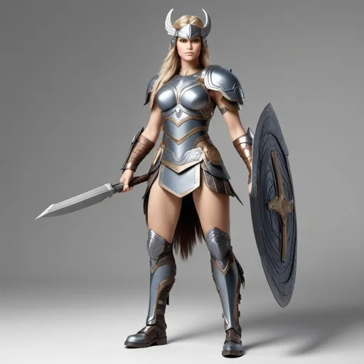 Prompt: Create a ((Valkyrie)),  full-body head to toe view,