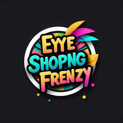 Prompt: Eye-catching logo for 'Shopping Frenzy' TikTok shop, vibrant and colorful design, trendy and stylish vibe, catchy and modern font, shopping bags, cart, and sale tags, high quality, professional, modern, vibrant colors, trendy font, shopping bags, shopping cart, sale tag, catchy design