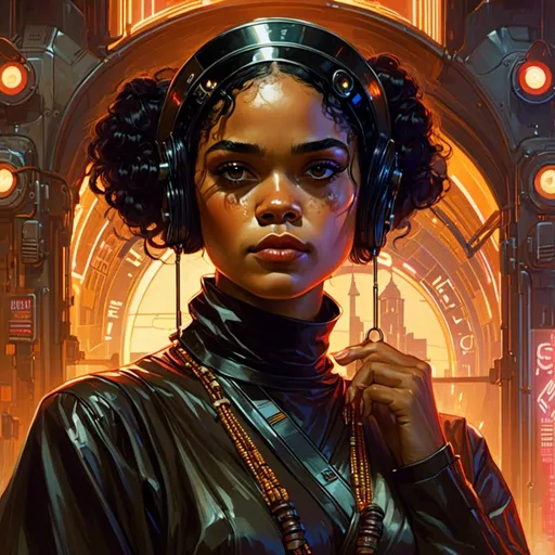 Prompt: A beautiful <mymodel>  portrait of 
the gloomy threatening 
Tessa Thompson

as an african pin-up nun 

in the middle of a doomed sinister wasteland full of neon circuitry  glowing in the darkness 

, a stunning Alphonse  Mucha's masterpiece in vintage retro-futuristic art deco artstyle by Anders Zorn and Joseph Christian Leyendecker

, neat and clear tangents full of negative space 

, ominous dramatic lighting with detailed shadows and highlights enhancing depth of perspective and 3D volumetric drawing

, a  vibrant and colorful high quality digital  painting in HDR