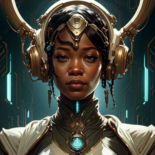 Prompt: A <mymodel> portrait artwork of the threatening  sinister
Keke Palmer

as a gloomy alien warframe

, a stunning Alphonse Mucha's masterpiece in  sci-fi retro-futuristic art deco artstyle by Anders Zorn and Joseph Christian Leyendecker

, neat and clear tangents full of negative space 

, ominous dramatic lighting with detailed shadows and highlights enhancing depth of perspective and 3D volumetric drawing

, a  vibrant and colorful high quality digital  painting in HDR