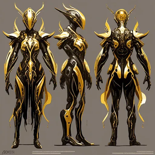 Prompt: A  <mymodel>  
turnaround reference sheet for the concept  character design of 

a warframe cyborg full of  golden circuitry lanes

, a stunning Donato Giancola's masterpiece by Anders Zorn and Joseph Christian Leyendecker

, a dramatic lighting with detailed shadows and highlights enhancing depth of perspective and 3D volumetric drawing

, a  vibrant and colorful high quality digital  painting in HDR