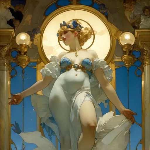 Prompt: An ominous and gloomy 

monolith full of bluish saphires glowing in the darkness 

of a flooded mangroove at night

, a stunning Alphonse Mucha's masterpiece in <mymodel> barroque rococo artstyle by Anders Zorn and Joseph Christian Leyendecker

, neat and clear tangents full of negative space 

, a dramatic lighting with detailed shadows and highlights enhancing depth of perspective and 3D volumetric drawing

, a  vibrant and colorful high quality digital  painting in HDR