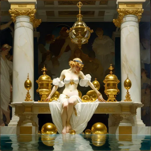 Prompt: An ominous and gloomy 

white marble monolith 
full of golden ornaments
with saphires glowing in the darkness 

of a flooded mangroove 

, a stunning Alphonse Mucha's masterpiece in <mymodel> barroque rococo artstyle by Anders Zorn and Joseph Christian Leyendecker

, neat and clear tangents full of negative space 

, a dramatic lighting with detailed shadows and highlights enhancing depth of perspective and 3D volumetric drawing

, a  vibrant and colorful high quality digital  painting in HDR