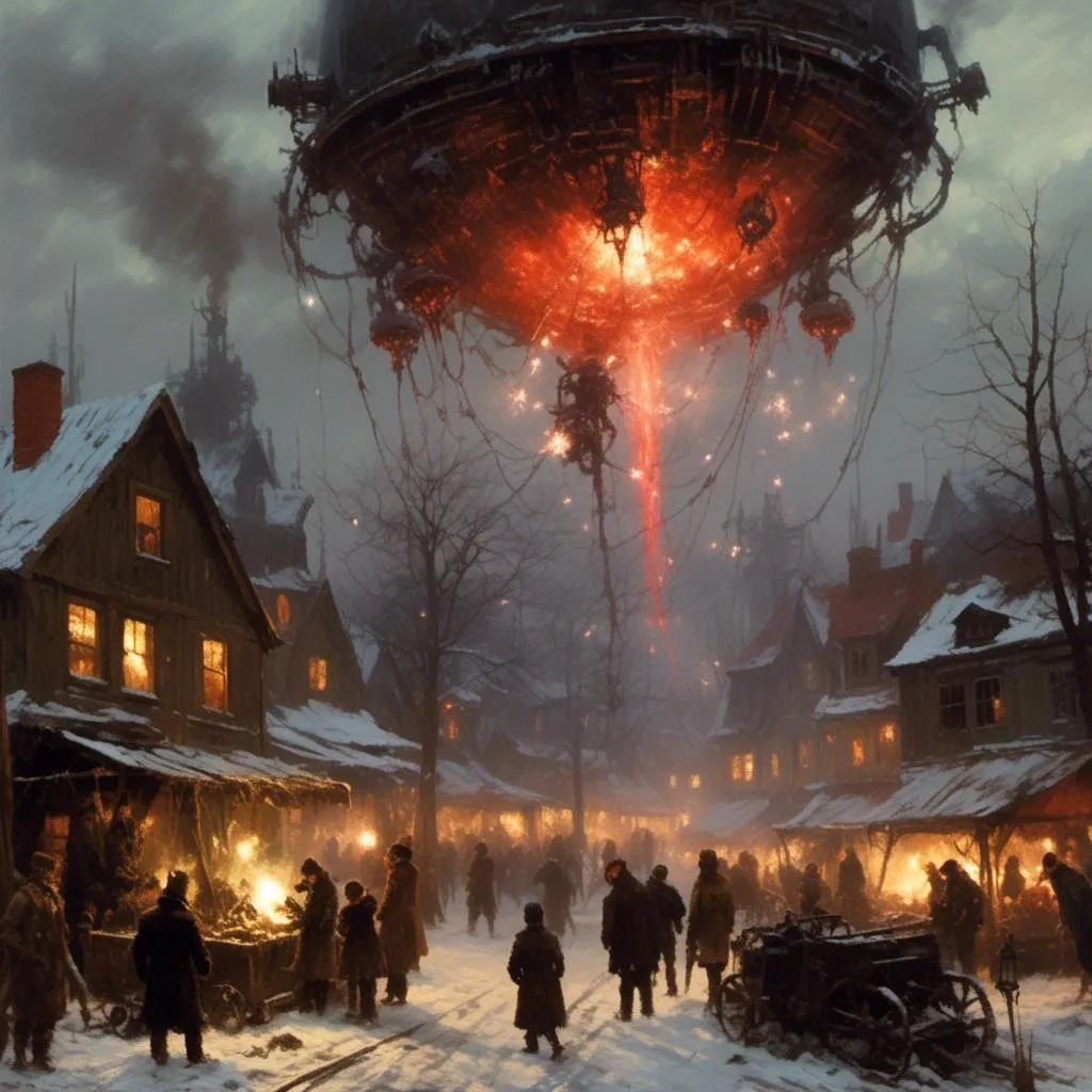 Prompt: A <mymodel> landscape picture 

of an ominous and gloomy 
plasma  ball releasing arcing lightnings 

in the darkness of  an eldritch junkyard

, a stunning Donato Giancola's masterpiece by Anders Zorn and  Joseph Christian Leyendecker