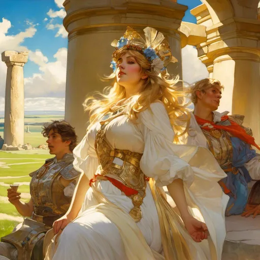 Prompt: A 

stonehenge 

, a stunning Alphonse Mucha's masterpiece in <mymodel> barroque rococo artstyle by Anders Zorn and Joseph Christian Leyendecker

, neat and clear tangents full of negative space 

, a dramatic lighting with detailed shadows and highlights enhancing depth of perspective and 3D volumetric drawing

, a  vibrant and colorful high quality digital  painting in HDR