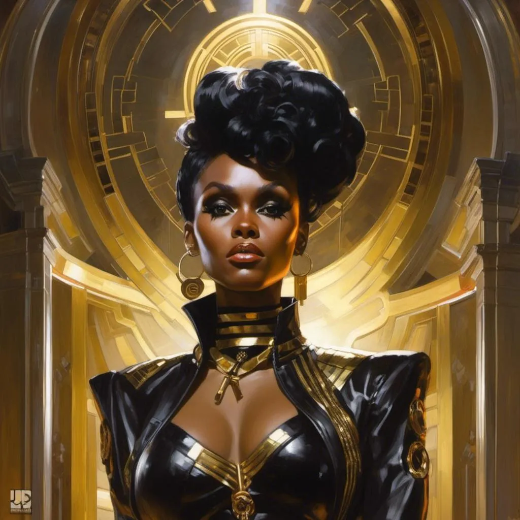 Prompt: A beautiful <mymodel> portrait of the ominous  and gloomy janelle monae as a curvy  and lustful cyberpunk warframe glowing in the darkness

, a  stunning Donato Giancola's masterpiece by Anders  Zorn and Joseph Christian Leyendecker 

, neat and clear  tangents  full of negative space