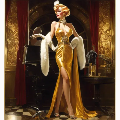 Prompt: A <mymodel> concept character design reference sheet of a 
luxurious vintage art deco female pin-up socialite fashionist

, a stunning Donato Giancola masterpiece in brutal vintage art deco artstyle by Anders Zorn and Joseph Christian Leyendecker 

, neat and clear tangents full of negative space 

, ominous dramatic lighting with detailed shadows and highlights enhancing depth of perspective and 3D volumetric drawing

, colorful vibrant painting in HDR with shiny shimmering reflections