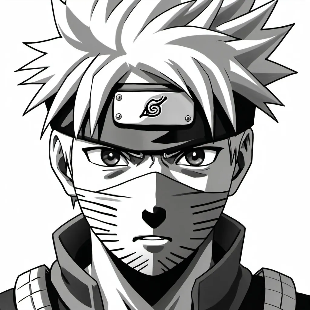 Prompt: Thar draw kakashi
