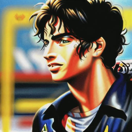 Prompt: Ayrton Senna