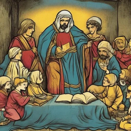 Prompt: imagem realista do rei davi em uma de suas historias biblicas
