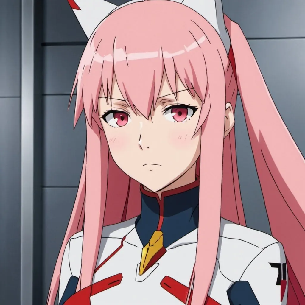 Prompt: Zero Two Darling in the Franxx
